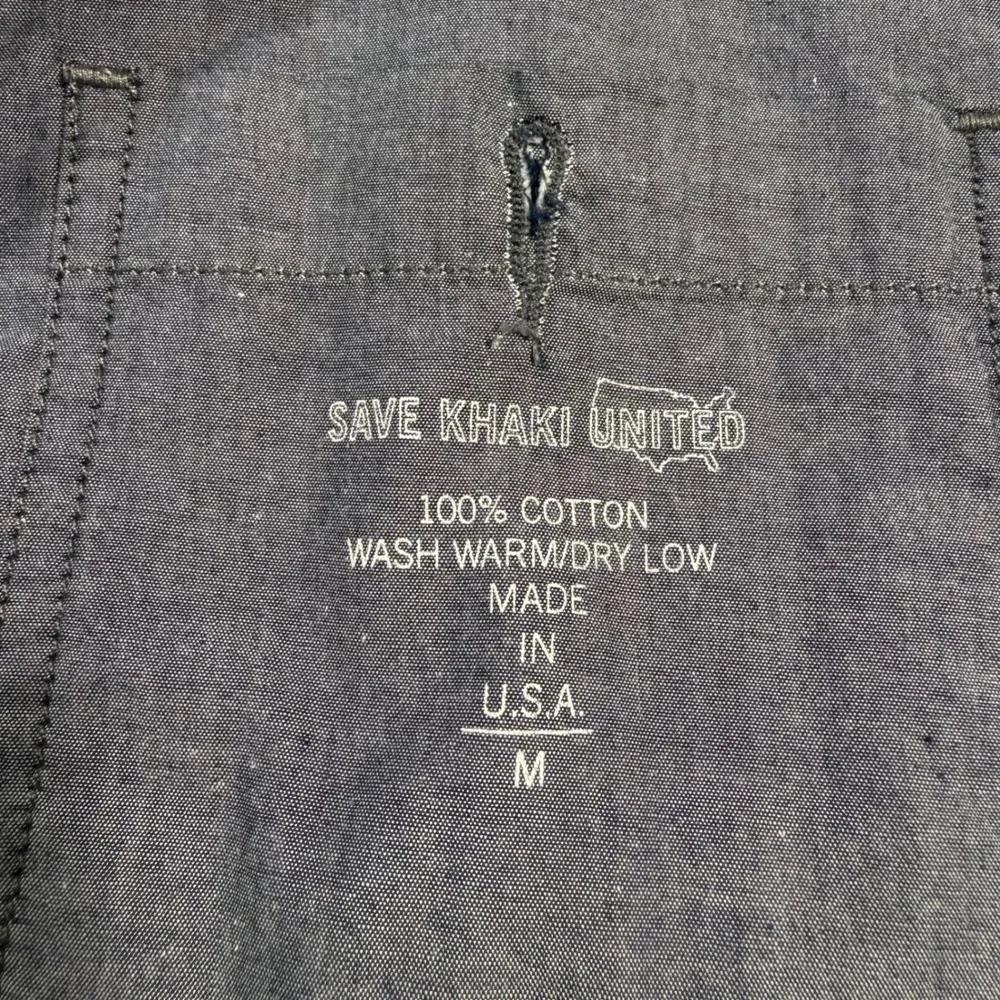 Save Khaki‎ United SKU Mens M Blazer Cotton Lightweight USA Gray Unstructured